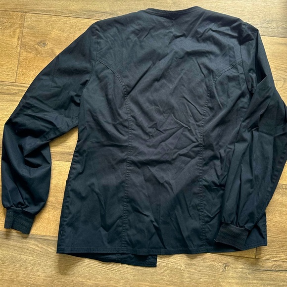 Cherokee Luxe Snap Button Scrub Jacket - Picture 2 of 3